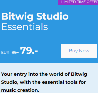 Bitwig Bitwig Bitwig Studio Essential the Latest #16